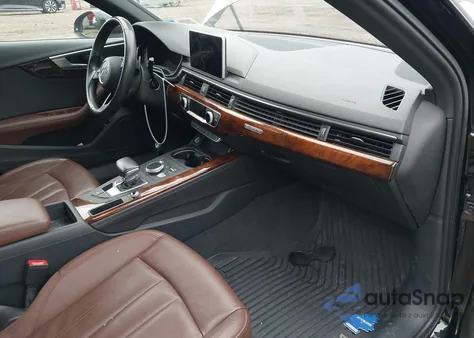 2019 Audi A4 45 Premium from USA, damaged, VIN WAUENAF47KN001141